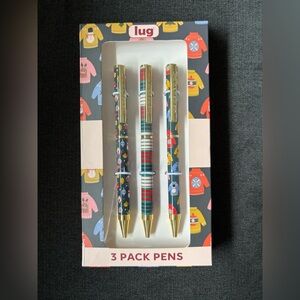 Lug Scribble Pens 3-pack – Holiday Sweater